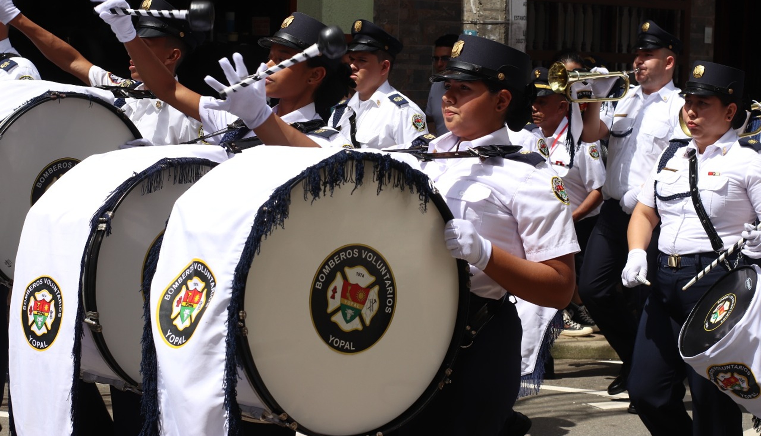 Dirección Nacional de Bomberos de Colombia exalta la destacada participación de la Banda Marcial del Cuerpo de Bomberos Voluntarios de Yopal en concurso nacional