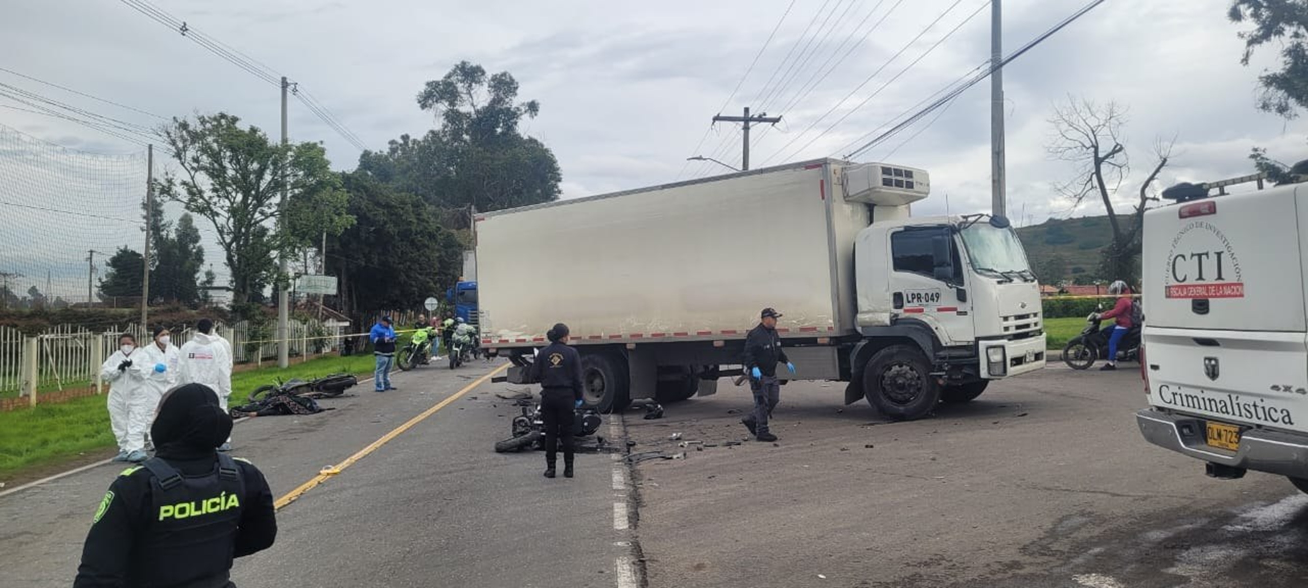 Accidente de tránsito en Sibaté deja una persona fallecida.