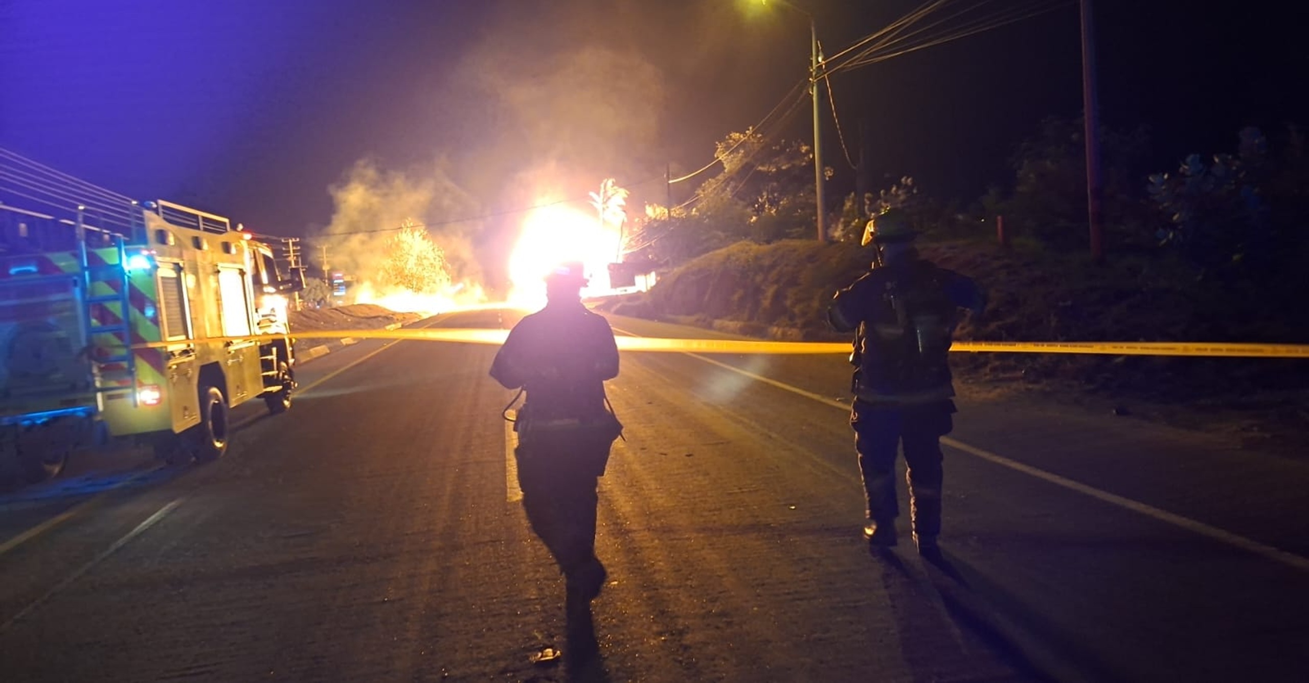 Incendio estructural por fuga de gas natural fue controlado oportunamente en Santa Marta