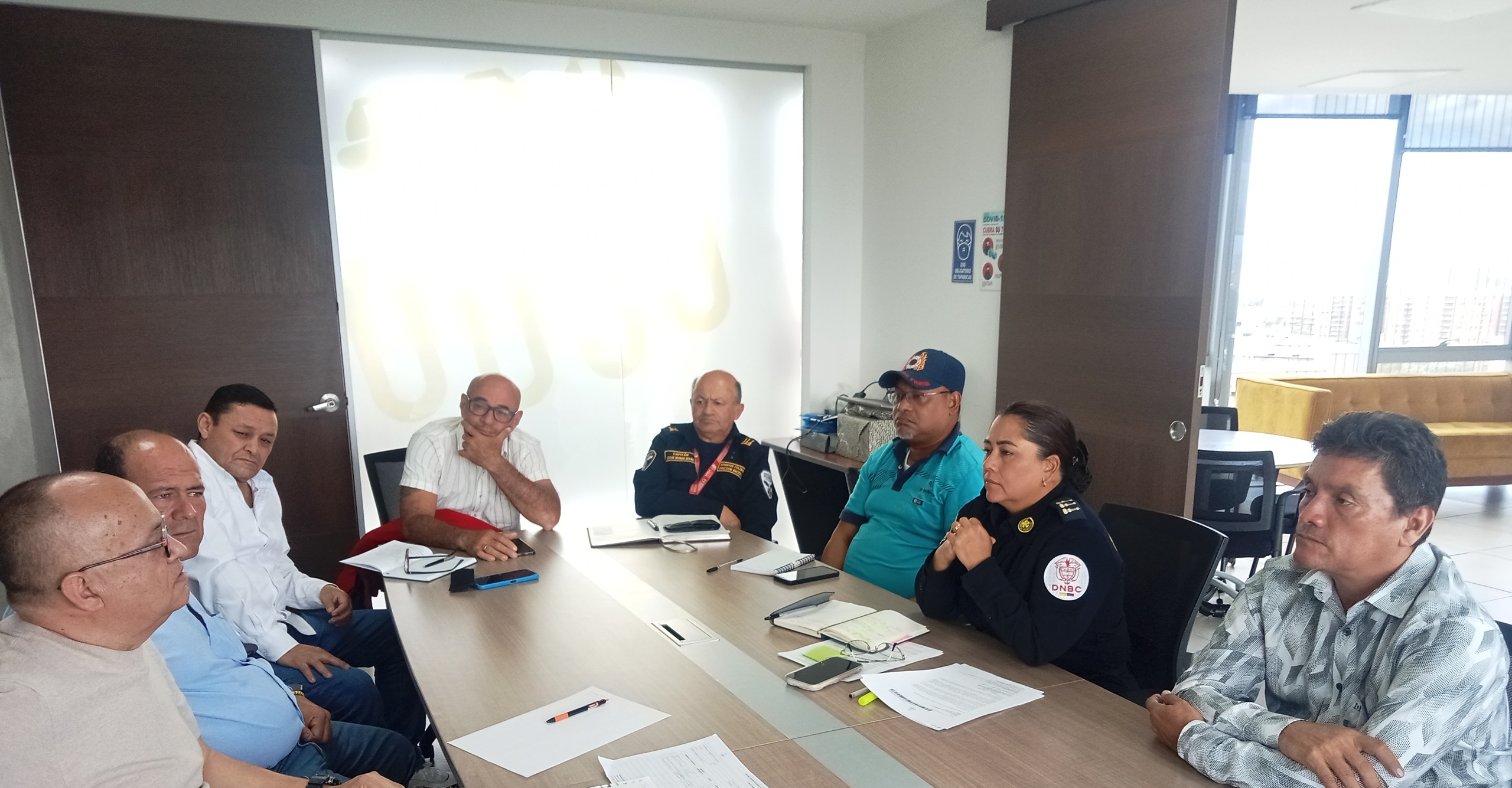 LA DNBC SE REUNE CON COMITÉ EJECITIVO DE LA FEDERACION NACIONAL DE BOMBEROS DE COLOMBIA.