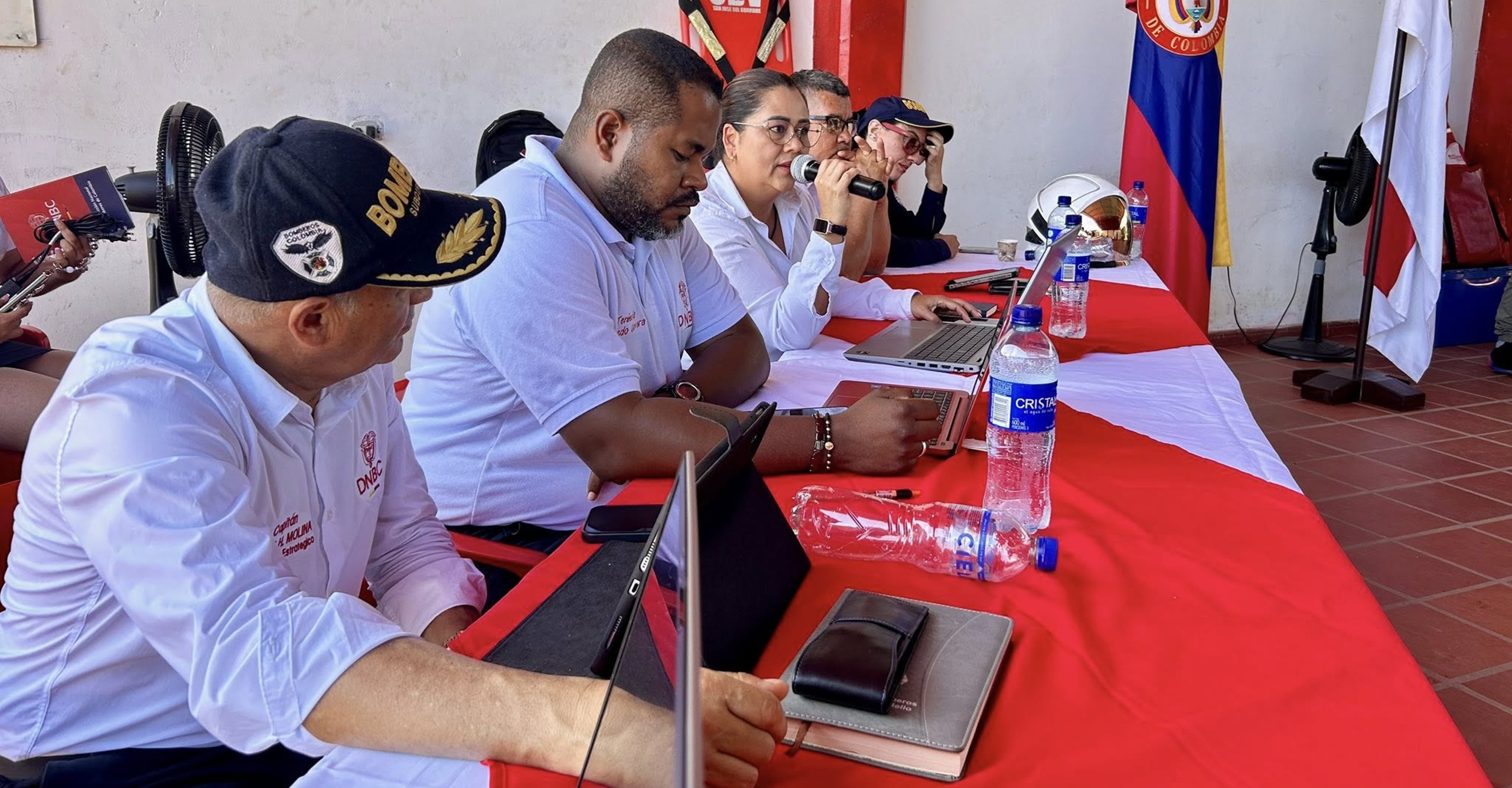 Dirección Nacional de Bomberos fortalece capacidades en el departamento del Guaviare