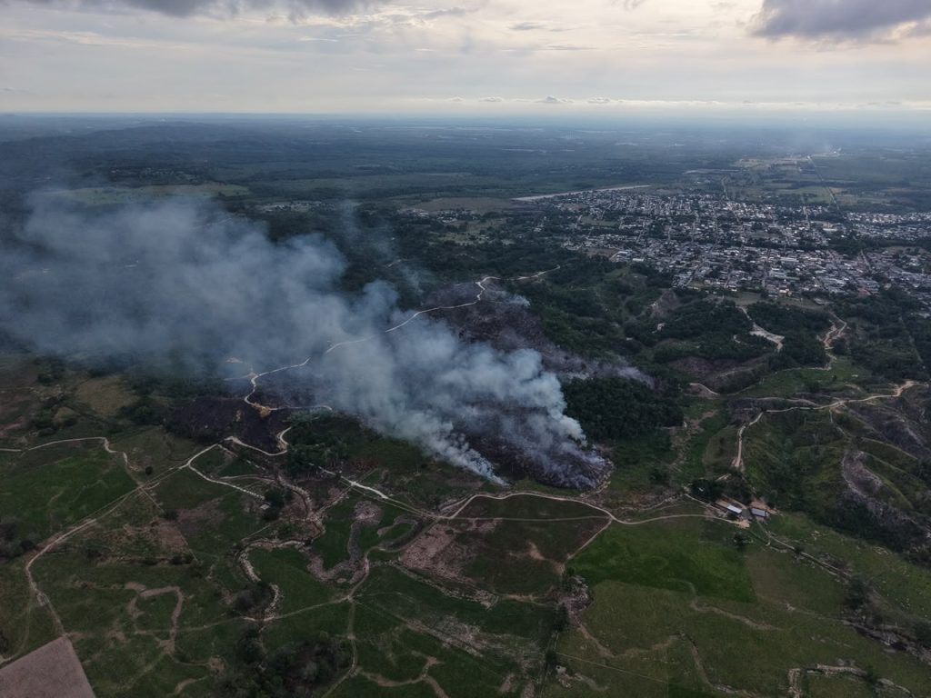 Imagen incendio Forestal